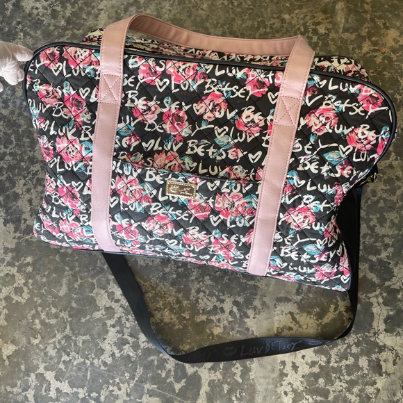 Betsey Johnson Bags Betsey Duffle Bag Poshmark